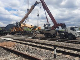 Погрузка автомобильными кранами